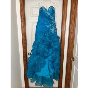 Size 4 Turquoise Tiffany Dress